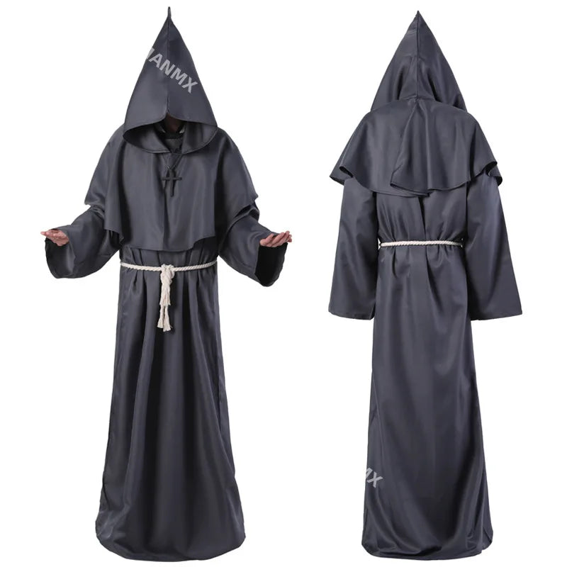 Medieval Monk Robes, Wizard Costumes, Priest Costumes