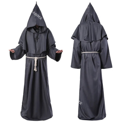 Medieval Monk Robes, Wizard Costumes, Priest Costumes