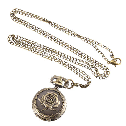 Small Vintage Pocket Watch Steampunk Quartz Watch. Various Styles