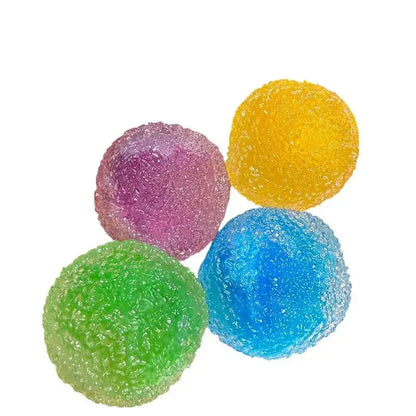 Sensory Slushie Squeeze Ball 1PC Reusable Crunchy Crackling Toy for Stress Relief