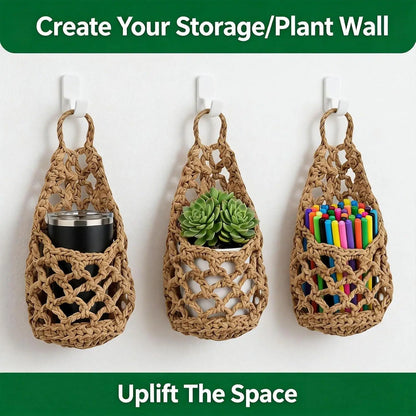 Boho Home Decor Plant Hanger or holder for sunglasses, lint rollers, keys, or anything you need handy beside the door
