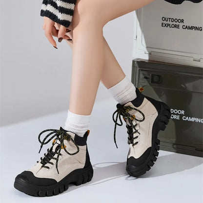 Women's Short Outdoor Work and Hiking Boots
