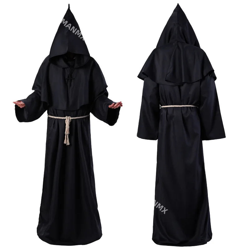 Medieval Monk Robes, Wizard Costumes, Priest Costumes