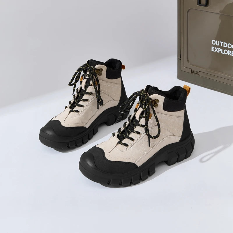 Women's Short Outdoor Work and Hiking Boots