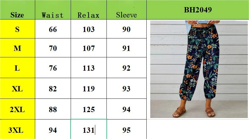 Boho Tie Dye Print Harem Pants in 8 Designs - Elastic Drawstring Waist Casual Cropped Trousers