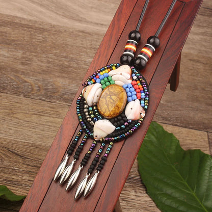 20 Designs handmade Vintage Bohemian leather braided necklace, Nepal jewelry
