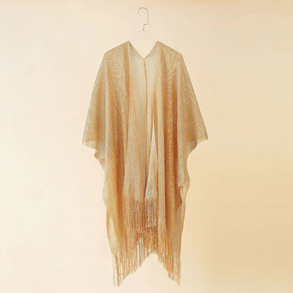 Women's Tops Loose Tassels Coverups Beach Swim Bikini Kimono Cardigan Bathing Suit Cover Ups Blouse for Swimwear Resort Wear