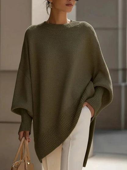 Cozy Chunky Knit Oversized Pullover Sweater in 15 Gorgeous Colors