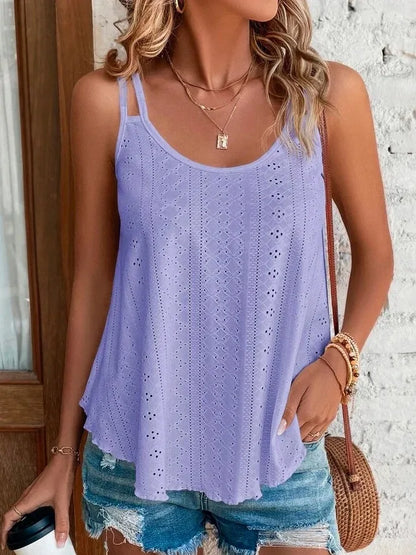 Large Sizes to 5xl Boho Leisure Simple Camis Tops Women's. 10 Different Colors
