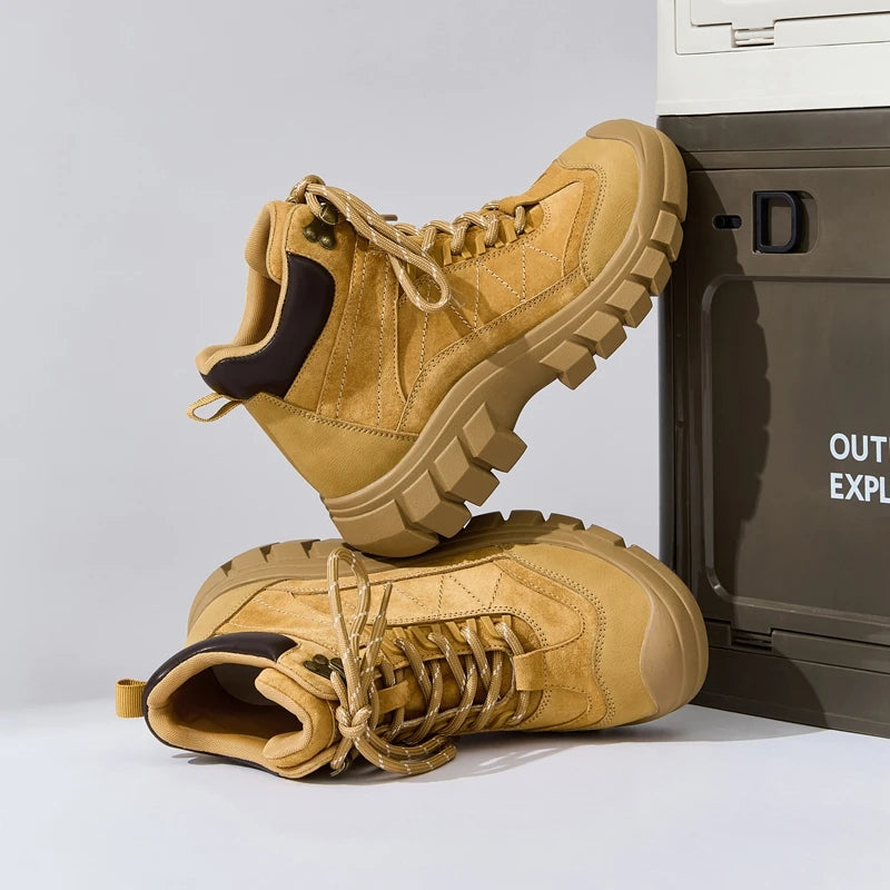 Women's Short Outdoor Work and Hiking Boots
