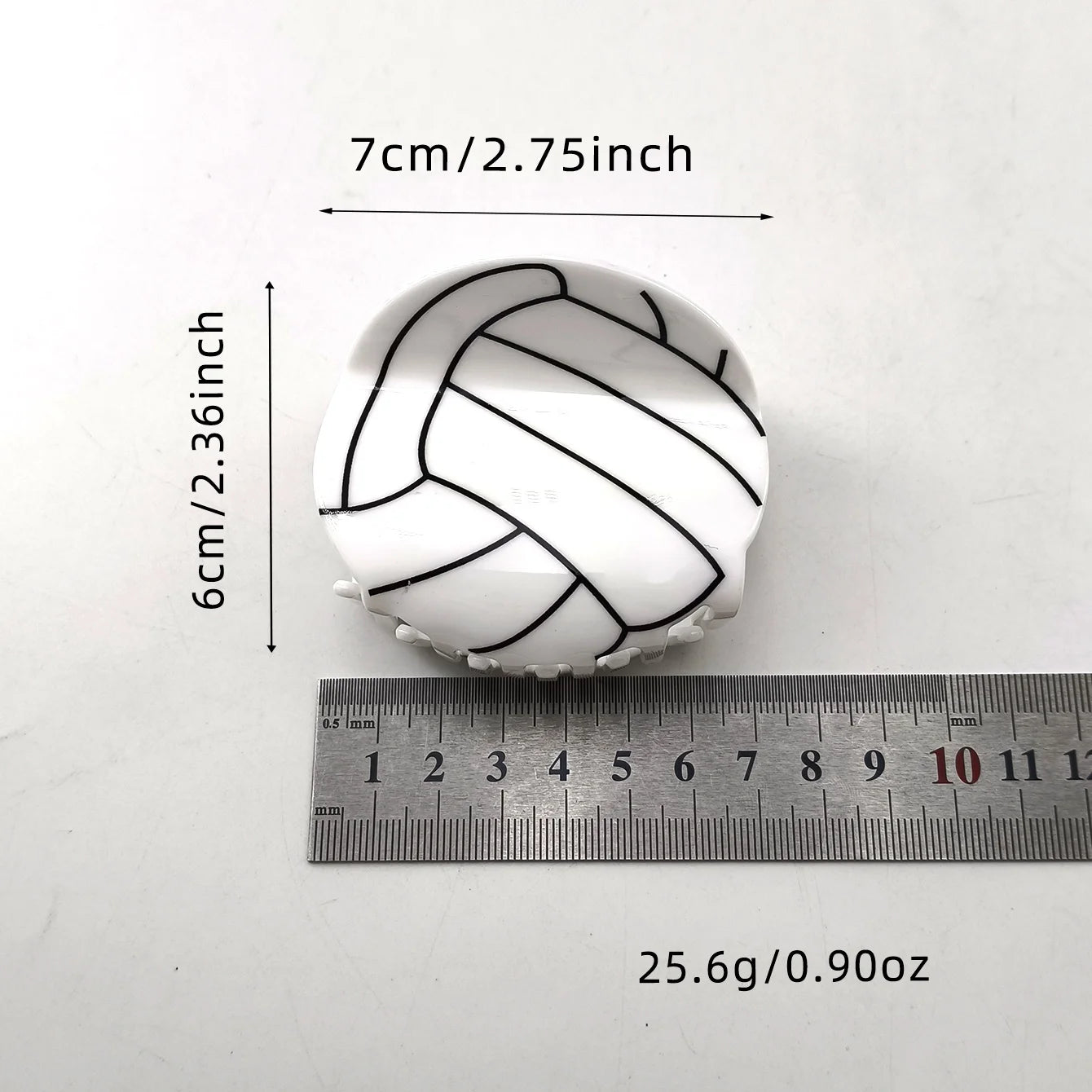 Sports Athletic Football Basketball Baseball Soccer and Tennis Hair Claw Clips
