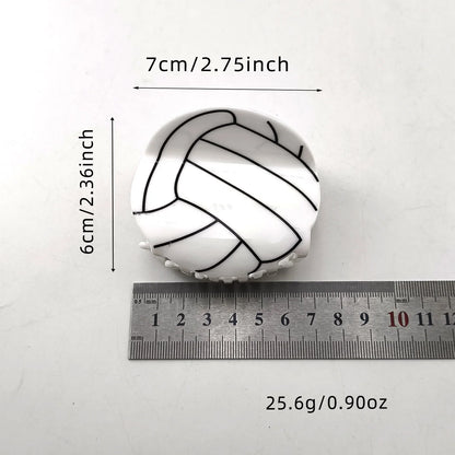 Sports Athletic Football Basketball Baseball Soccer and Tennis Hair Claw Clips