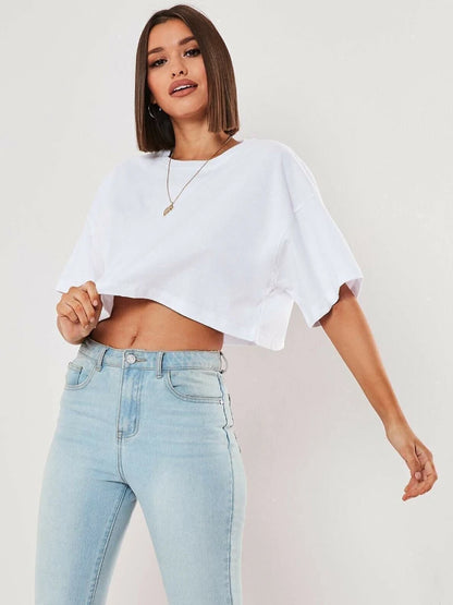 Cotton Crop Top Loose fit