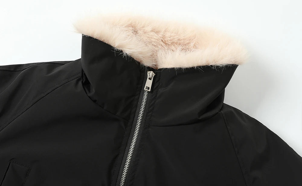 Lightweight Down Puffer Jacket with Pockets and  Luxury Padding for Warmth. Also comes in Black