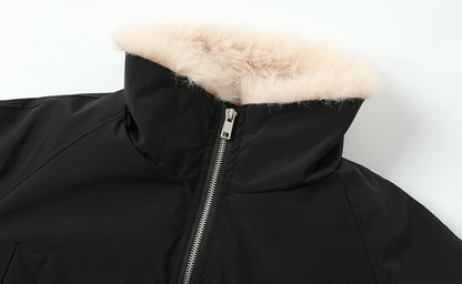 Lightweight Down Puffer Jacket with Pockets and  Luxury Padding for Warmth. Also comes in Black