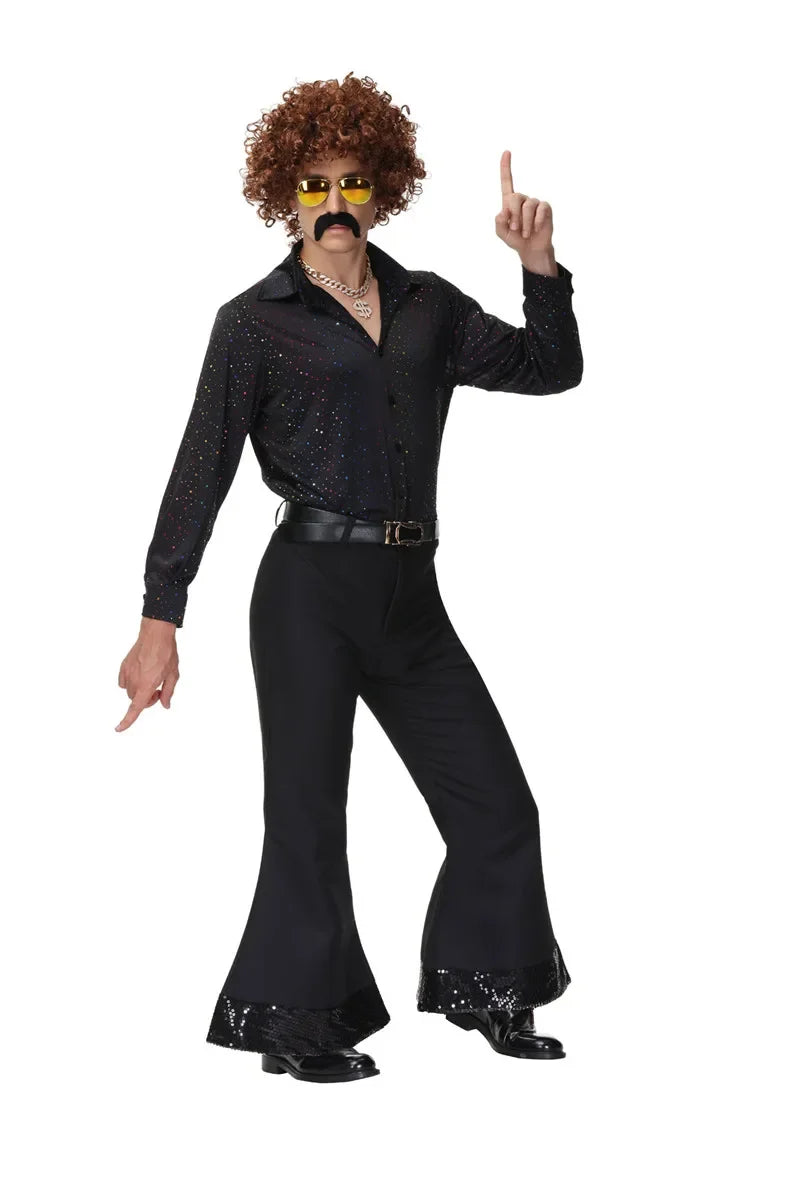 60's Disco Couple Halloween Costumes Vintage Hippies