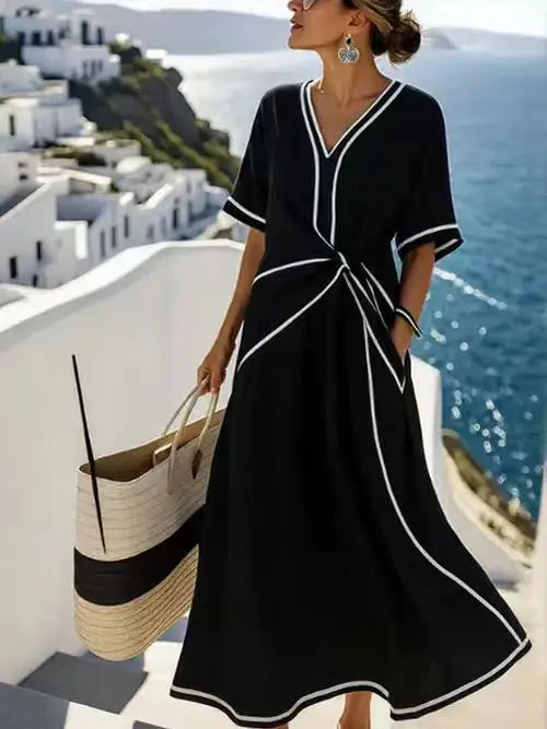 Boho Dress for Cover-up or Ready-to-Wear Tunic in 8 Colors