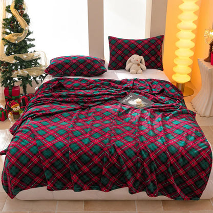 Christmas Flannel Throw Blanket in Various Sizes and Prints