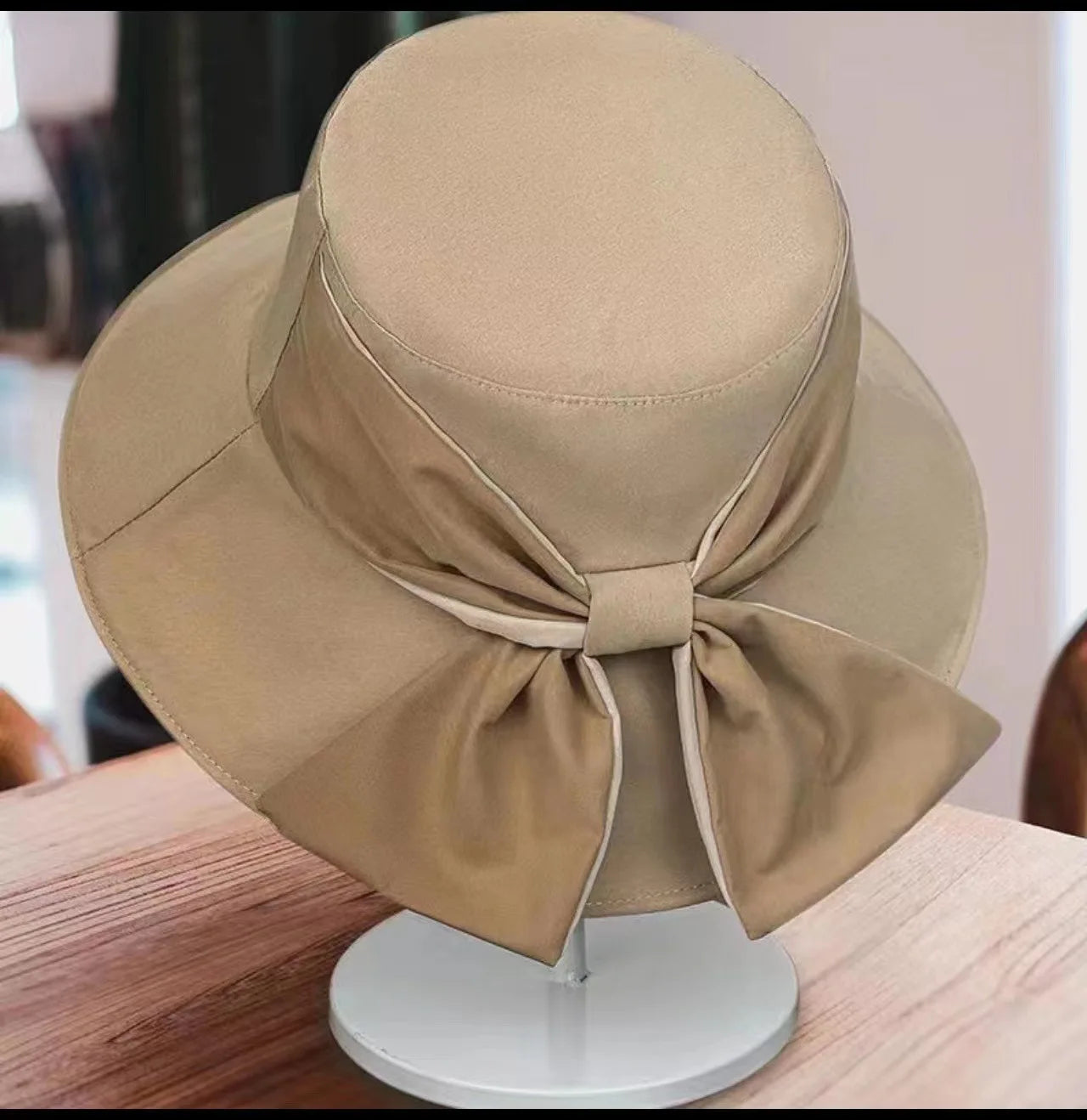 Panama Bow Knot Bucket Hat In 6 Colors