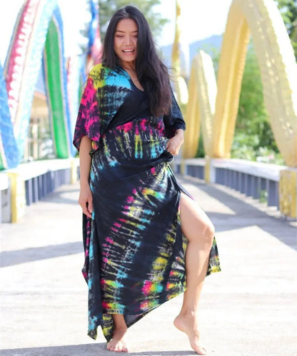 Beautiful Plus Size Women Casual Caftan Dress Swimwear or Casual or Lounging wear