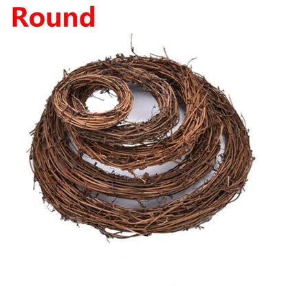 8-30CM  Artificial Wicker Vine Wreaths. Versatile to decorate for Halloween, Christmas, Kwanzae, Hanukkah, New Year, and any holiday or season!