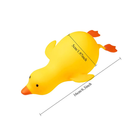 Squishy Antistress Duck Fidgets, Cute Decompression Devices, Various sizes and colors