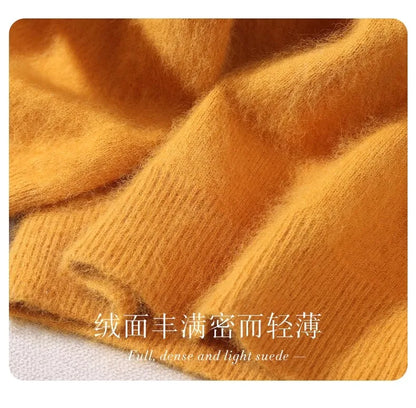 Basic Soft Knit Pullover Sweater, Round Neck, Long Sleeve, 12 colors with some sizes to 3XL