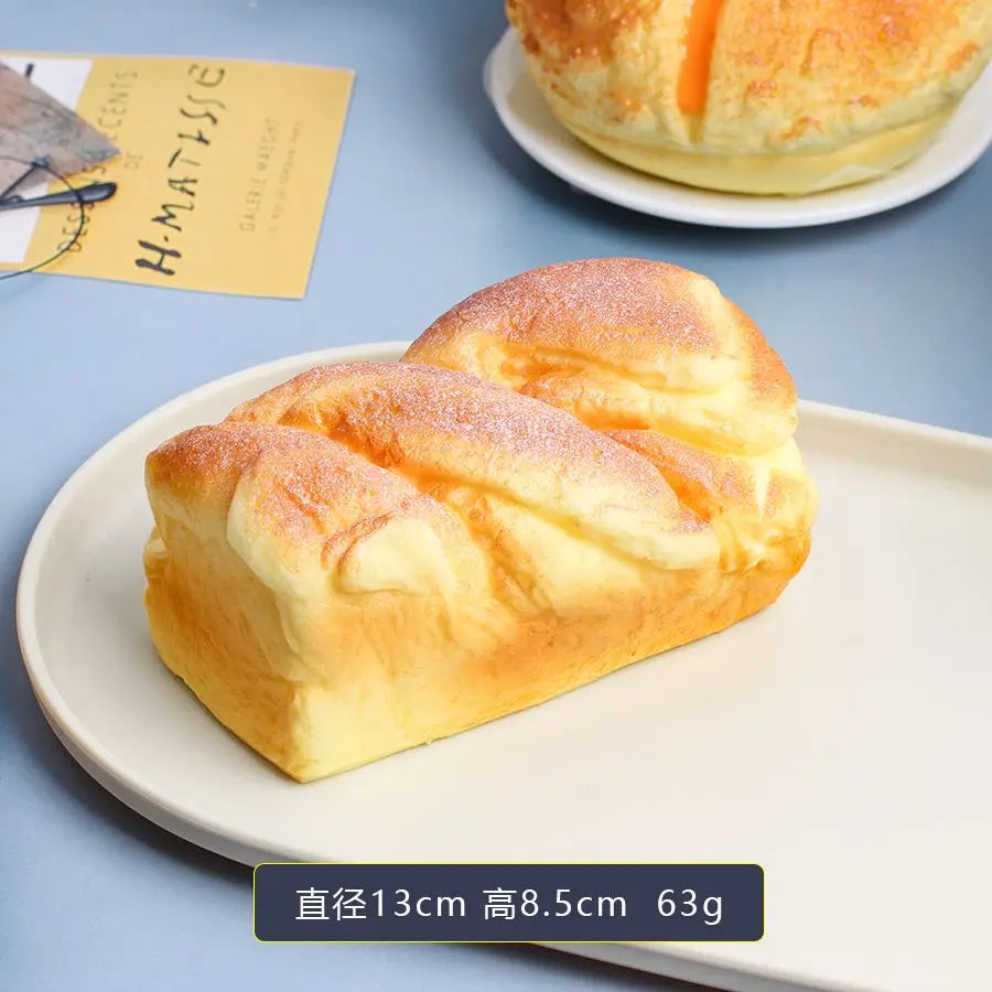 1Piece Slow Rebound Simulated Bread Series Squishies