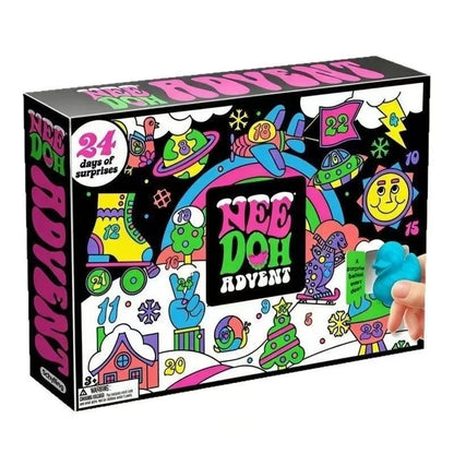 Christmas Advent Calendar 24 Pcs Unique Cute Squishies Mystery Surprise Gifts Begin on Dec 1st and Run Through Dec 24th. Choice of 7 Boxes
