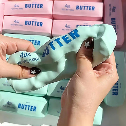 Crunchy Butter Stick Squishy Stress Ball. Great for Hand Exercises