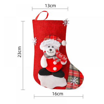 Christmas Hanging Canvas Stockings