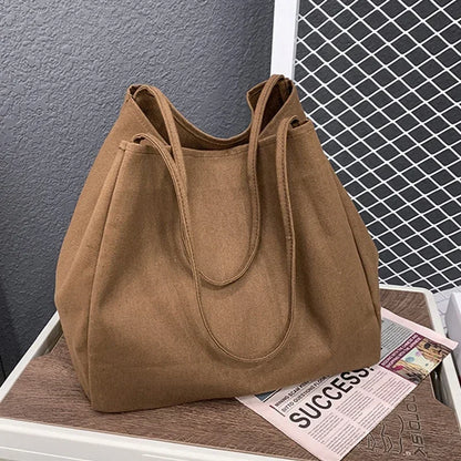 Casual Large Capacity Canvas Totes High Quality