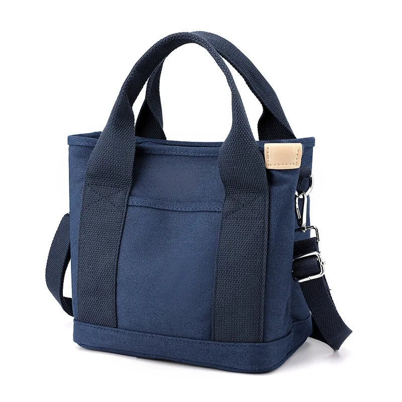 Canvas Crossbody Bag with Adjustable Strap