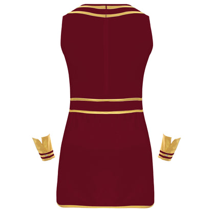 Ancient Egyptian Prince Halloween Costume. Robe with Cuffs