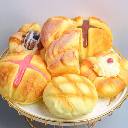 1Piece Slow Rebound Simulated Bread Series Squishies