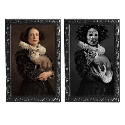 9 Different 3D Changing Portrait Faces