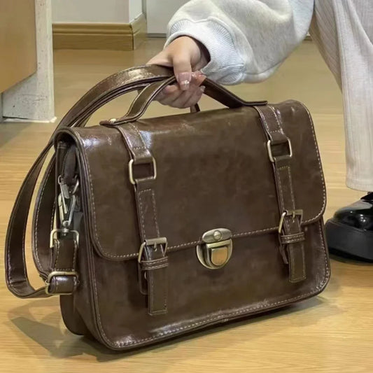 Vintage Crossbody Messenger Bag