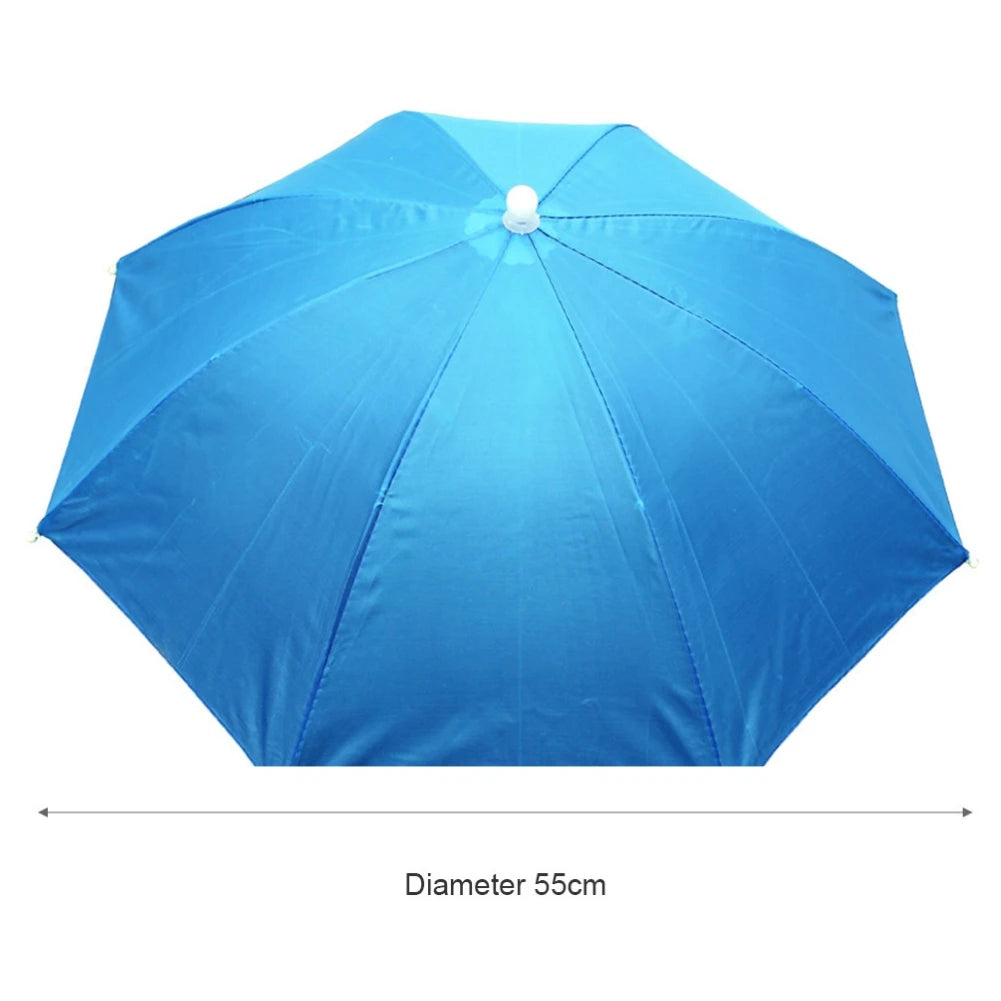 Portable Rain/UV Blocker for ballgames, fishing, and rain. Umbrella Hat
