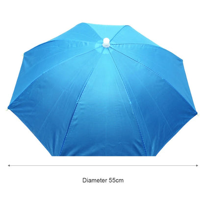 Portable Rain/UV Blocker for ballgames, fishing, and rain. Umbrella Hat