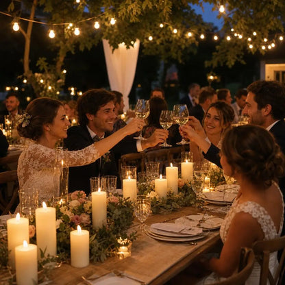 Remote Control LED Pillar Candles With Battery Electronic Candle Lights (Bulk orders up to 160 available)