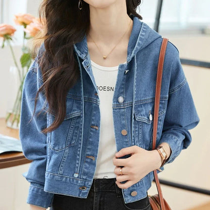Short Hooded, Small Sizes, Denim Jackets