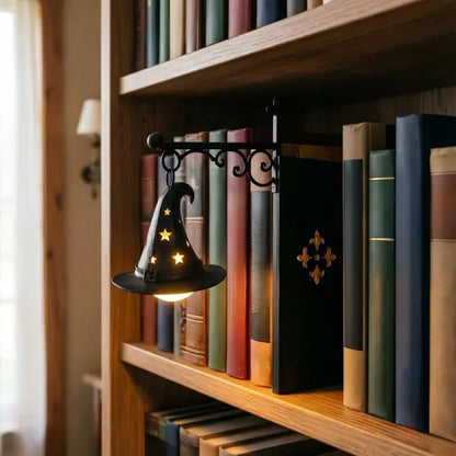 5 designs of Retro Bookshelf Lighting, Wall Mounted Reading Lamp, LED Night Light for Studious Ornamentation (Some Halloween, Some Not)