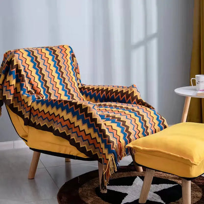 Boho Blankets with Aztec Baja Blanket Designs, Ethnic Sofa Cover