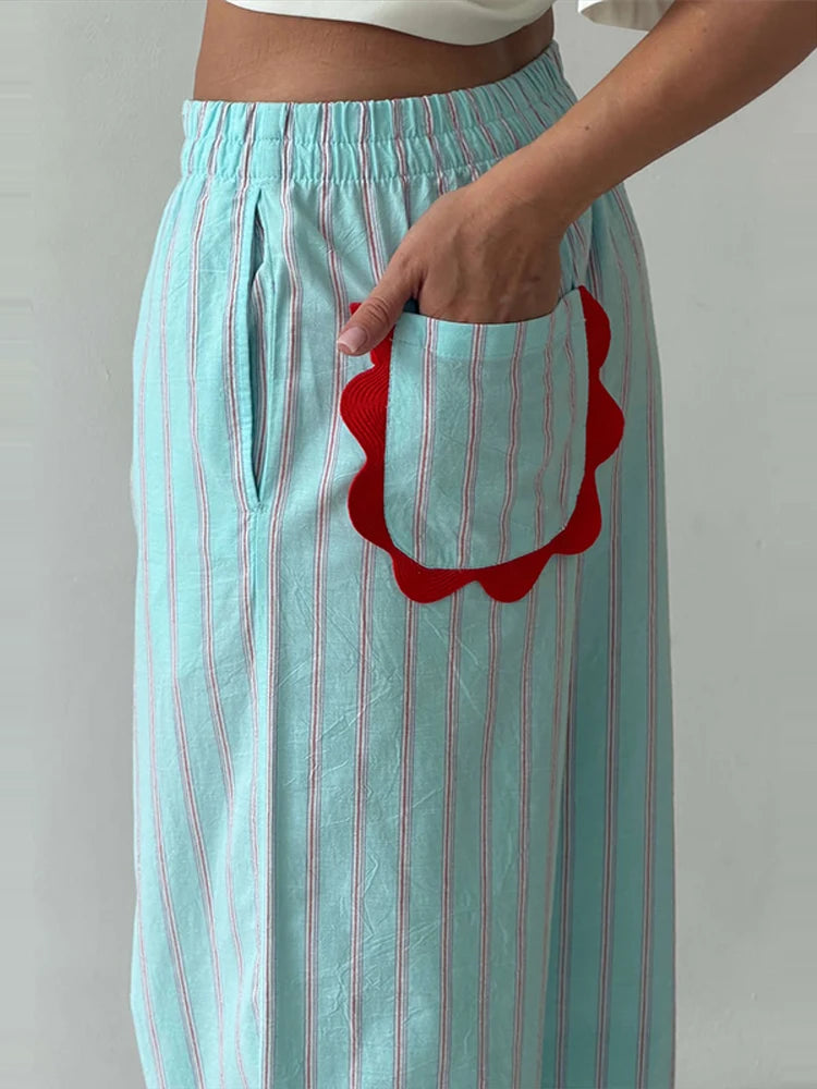 Boho Pallazzo Pants, Adjustable Waist, Wrap Pants, Loose, Floor Length
