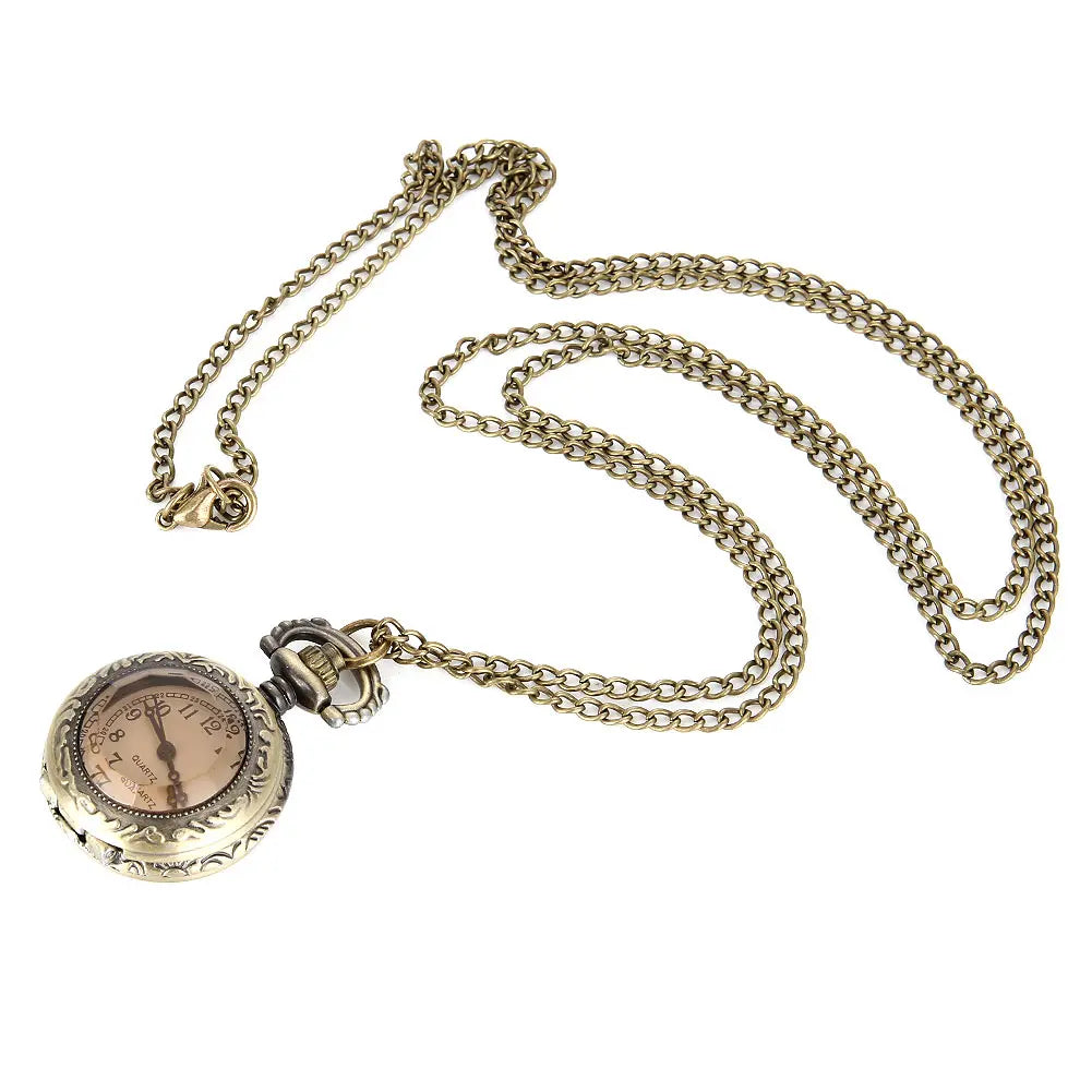 Small Vintage Pocket Watch Steampunk Quartz Watch. Various Styles