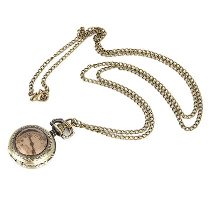 Small Vintage Pocket Watch Steampunk Quartz Watch. Various Styles