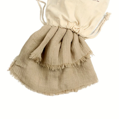Bohème Style Solid Color Scarf, Light-weight Breathable, Sun Protectant Scarf