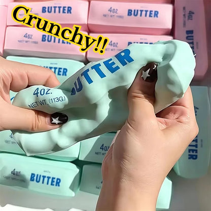Crunchy Butter Stick Squishy Stress Ball. Great for Hand Exercises