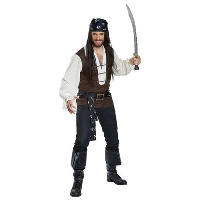 Halloween Pirate Costume, Carnival Pirate, Stage Performance Costume
