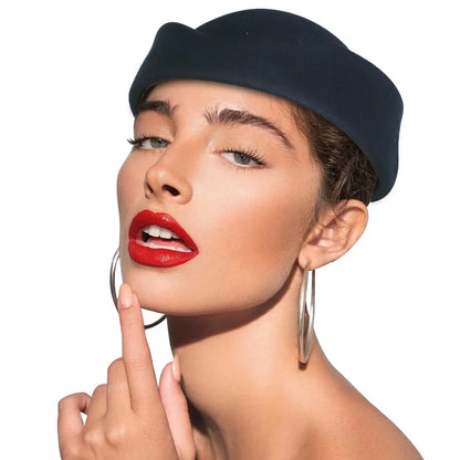 British Stewardess Beret, Exquisite Top Hat, Hepburn Style, High-end Beret,